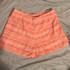 Peach dress shorts!
